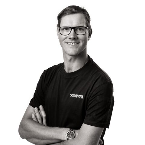 Porträtt av Eric Johansson.